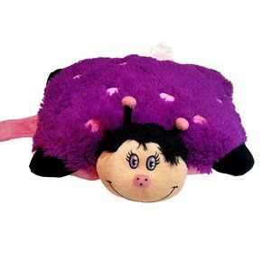 Pillow Pets Lady Bug Purple Pink Pee Wees 2011